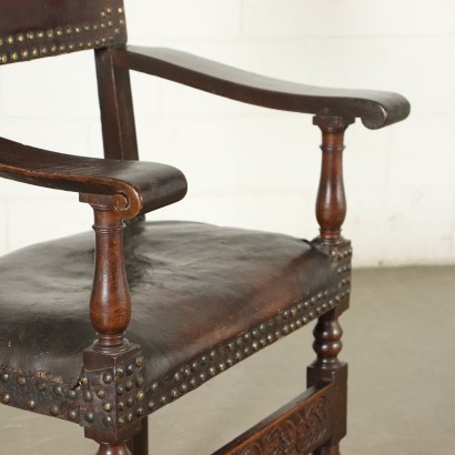 Baroque Armchair Walnut - Italy XVIII Century