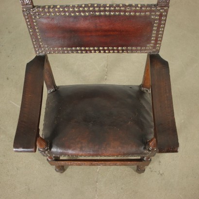 antigüedades, sillón, sillones antiguos, sillón antiguo, sillón italiano antiguo, sillón antiguo, sillón neoclásico, sillón siglo XIX, sillón barroco