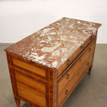 Commode Néoclassique Noyer - Italie XVIII Siècle