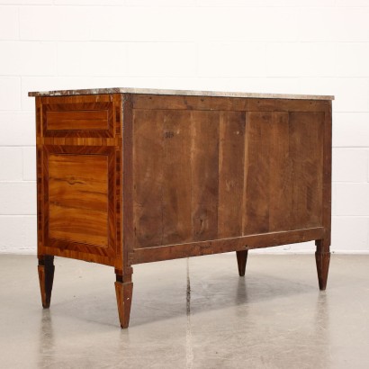 Commode Néoclassique Noyer - Italie XVIII Siècle