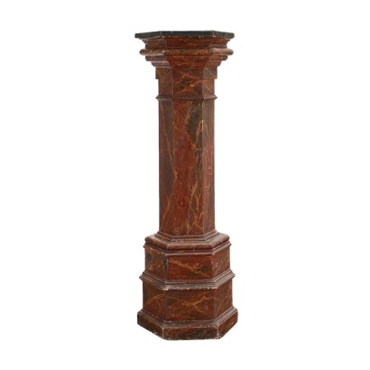 antigüedades, columna, antigüedades de columna, columna antigua, columna italiana antigua, columna antigua, columna neoclásica, columna del siglo XIX, Colonna Porta Statua