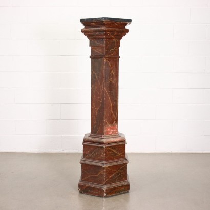 antigüedades, columna, antigüedades de columna, columna antigua, columna italiana antigua, columna antigua, columna neoclásica, columna del siglo XIX, Colonna Porta Statua