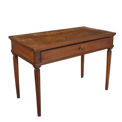 Desk Walnut - Italy XIX Century