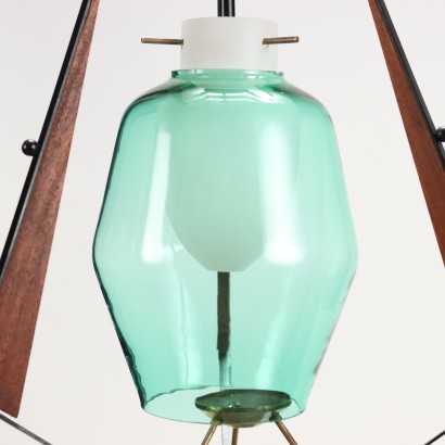 Lampe Glas Italien 1960er