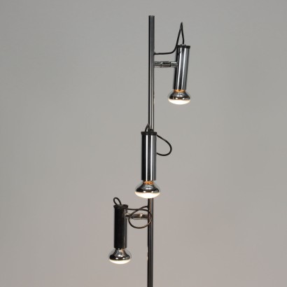 P393 Floor Lamp Metal Italy 1970s