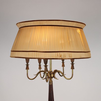 Floor Lamp Wood Italy 1940s-1950s