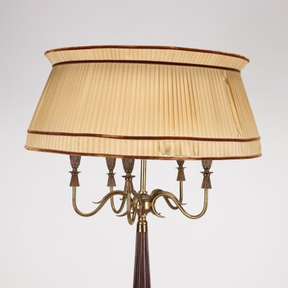 Stehlampe Holz Italien 1940er-1950er