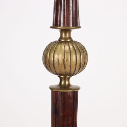 Floor Lamp Wood Italy 1940s-1950s