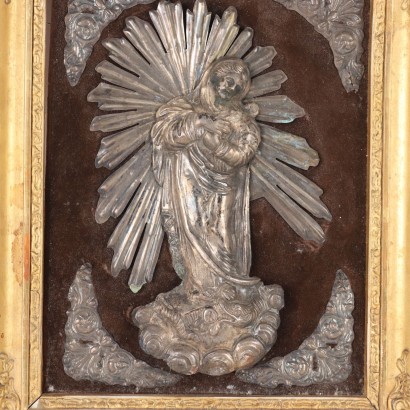 Pair of Silver Plaques - Italy XIX Century