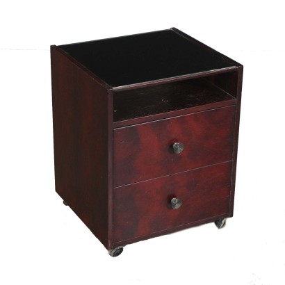 C. de Carli Bedside Table Rosewood - Italy 1970s