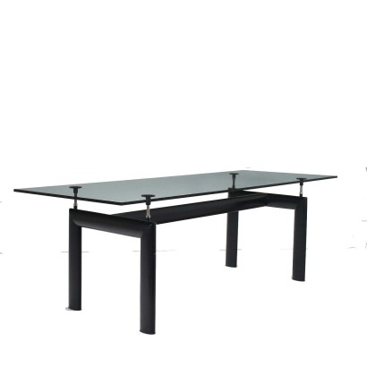 Tavolo 'LC6' Le Corbusier Pierre Jeanneret Charlotte Perriand per Cassina Anni 80