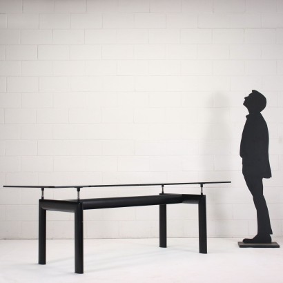 modernariato, modernariato di design, tavolo, tavolo modernariato, tavolo di modernariato, tavolo italiano, tavolo vintage, tavolo anni '60, tavolo design anni 60,Tavolo 'LC6' Le Corbus,Charlotte Perriand,Le Corbusier,Pierre Jeanneret,Charlotte Perriand,Le Corbusier,Pierre Jeanneret
