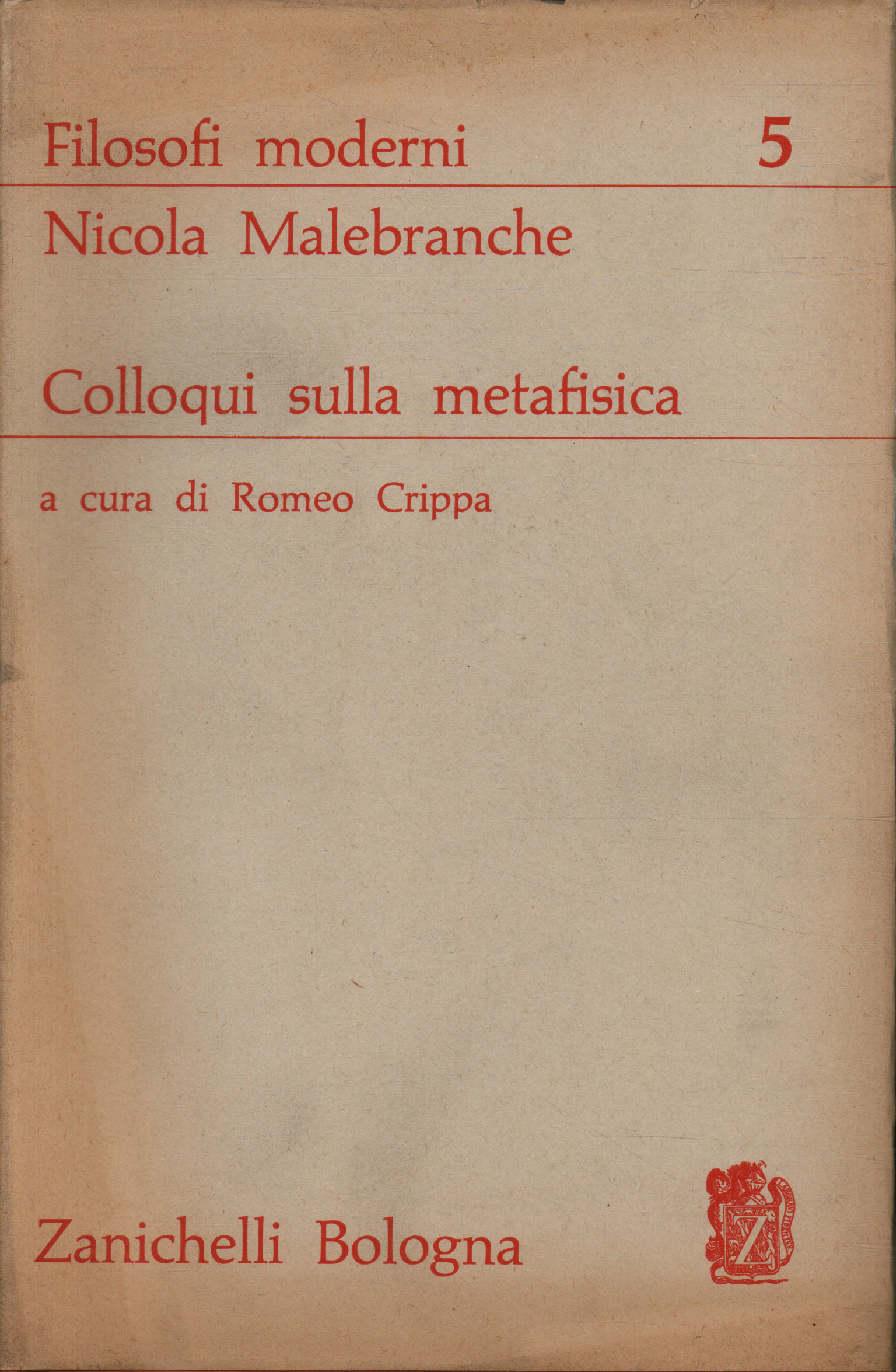 Conversaciones sobre metafísica