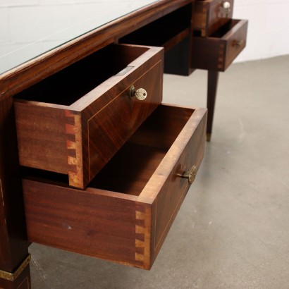 Desk Rosewood Italy 1950s-1960s