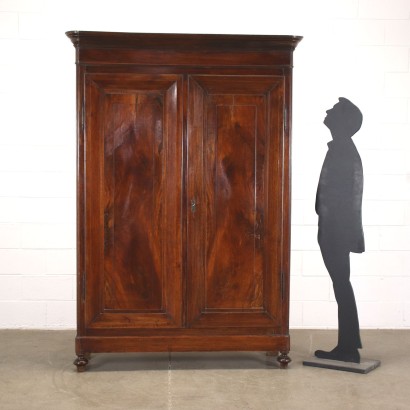 Armoire Louis Philippe Noyer Italie XIX Siècle