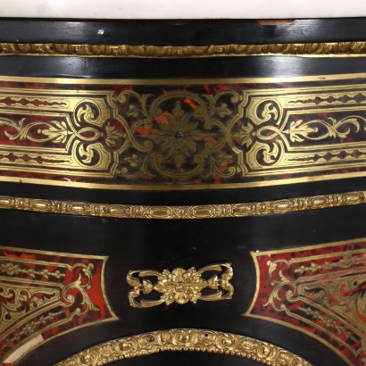 antiquariato, credenza, antiquariato credenza, credenza antica, credenza antica italiana, credenza di antiquariato, credenza neoclassica, credenza del 800,Credenza Napoleone III Intarsiata Boulle