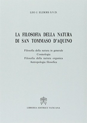 La filosofia della natura di San Tommaso d'Aquino