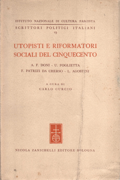 Utopians and social reformers of the Cinqu