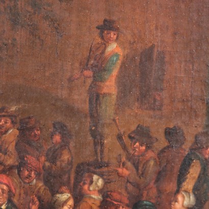 arte, arte italiano, pintura italiana antigua,David Teniers III atribuido a ,Día de fiesta en el pueblo,David Teniers III,David Teniers III,David Teniers III,David Teniers III,David Teniers III,David Teniers III