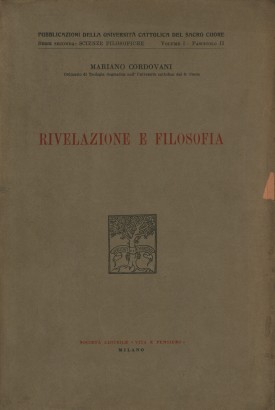 Rivelazione e filosofia