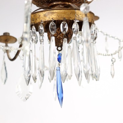 Neoclassical Chandelier Glass Italy XVIII Century