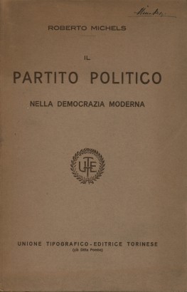 Il partito politico nella democrazia moderna