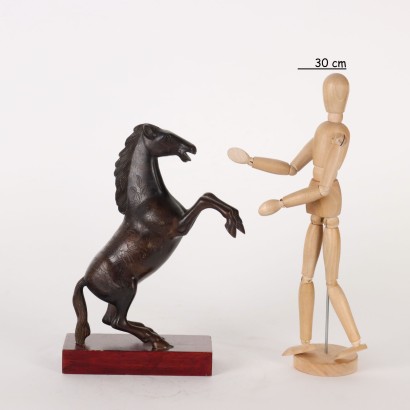 Cheval Bronze Chine XX Siècle