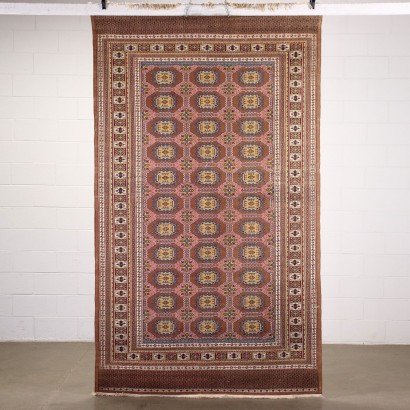 Tapis Boukhara Noeud Fin Laine Pakistan