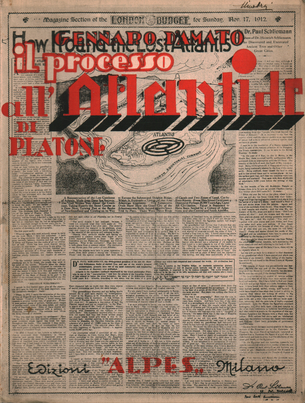 The Atlantean trial of Pl