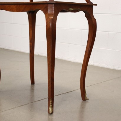 George III Service Table Mahogany Italy XX Century