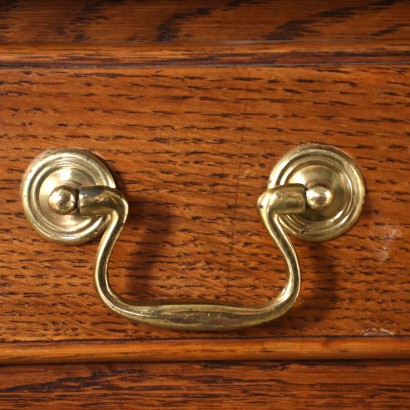 Edwardian Desk Oak England XX Century