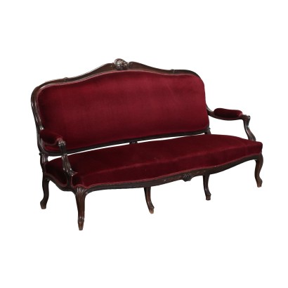 Louis Philippe Sofa Palisander Frankreich XIX Jhd