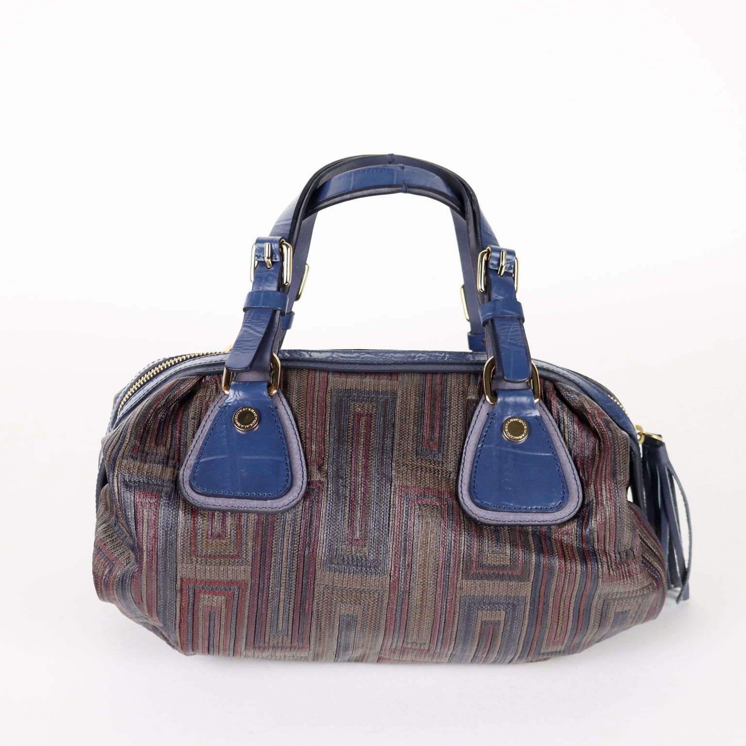 Francesco Biasia Bag Leather Italy Clothing House Linens