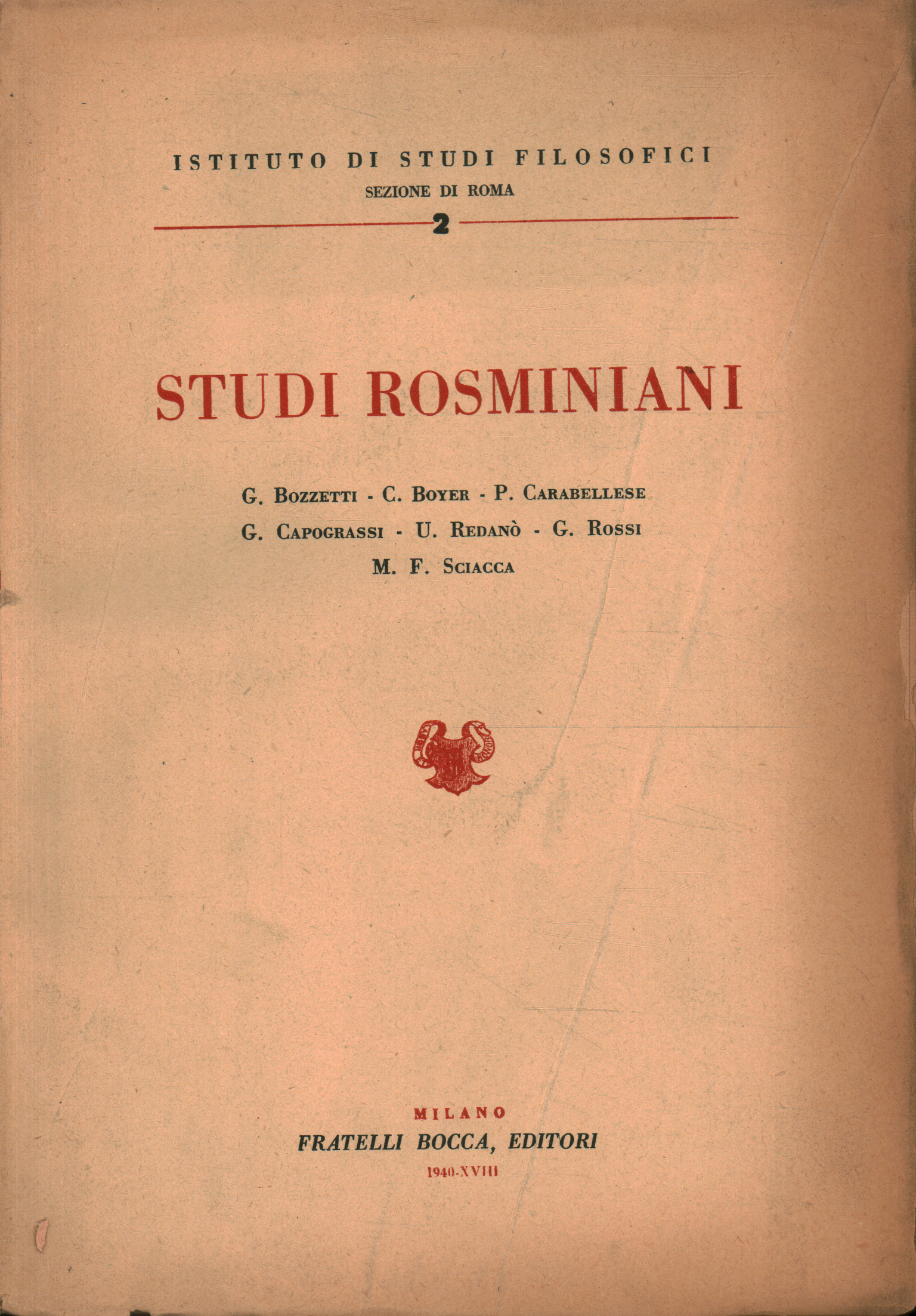 Estudios rosminianos