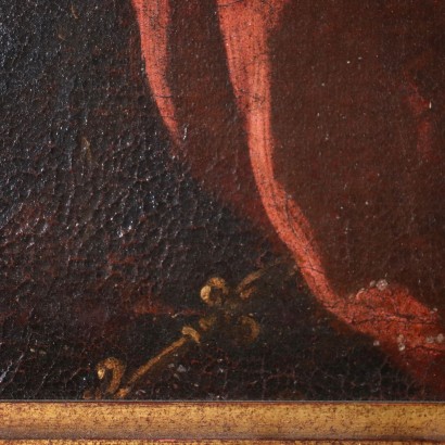 Historical Subject Oil on Canvas Italy XVII Century
