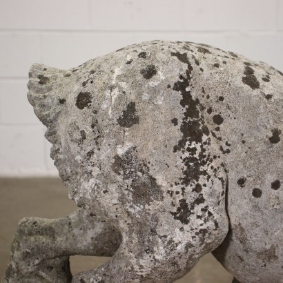 antigüedades, muebles de jardín, muebles de jardín antigüedades, muebles de jardín antiguos, muebles de jardín italianos antiguos, muebles de jardín antiguos, muebles de jardín neoclásicos, muebles de jardín del siglo XIX, Ciervos de piedra de Vicenza