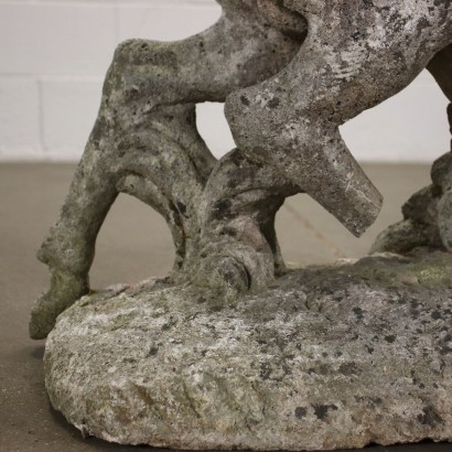 antigüedades, muebles de jardín, muebles de jardín antigüedades, muebles de jardín antiguos, muebles de jardín italianos antiguos, muebles de jardín antiguos, muebles de jardín neoclásicos, muebles de jardín del siglo XIX, Ciervos de piedra de Vicenza
