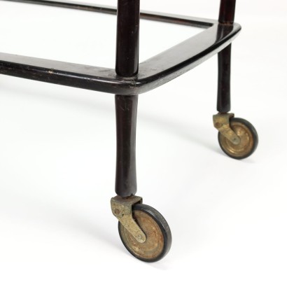 Service Trolley Ebony Italy 1950s-1960s