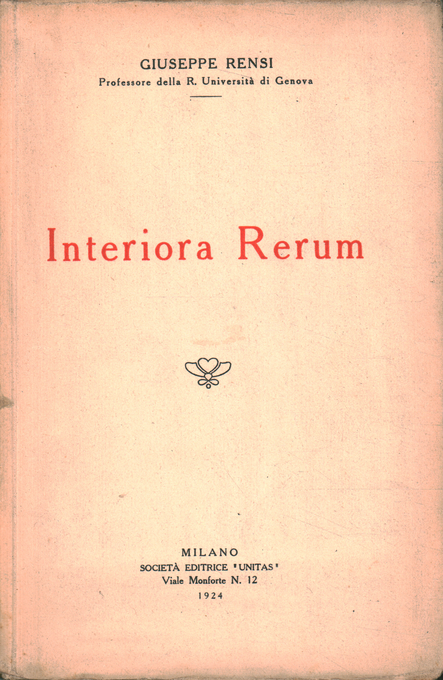 Interiora Rerum