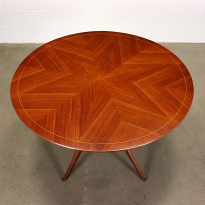 Table Acajou Italie Années 1950-1960