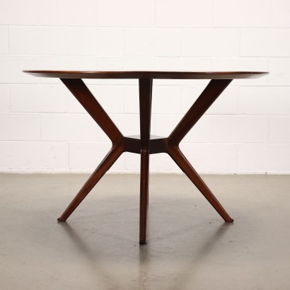 Table Acajou Italie Années 1950-1960