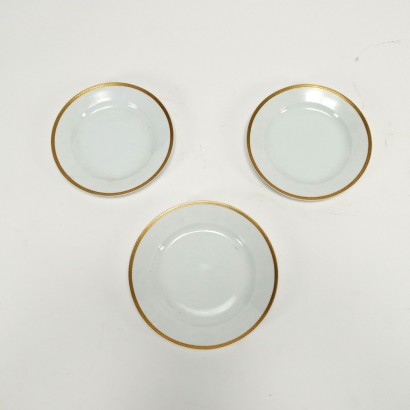 Service d\'Assiettes Man Fraureuth Porcelaine Allemagne XX Siècle