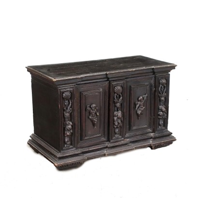 Renaissance Cabinet Wood Italy XVII Century