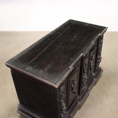 Renaissance Cabinet Wood Italy XVII Century