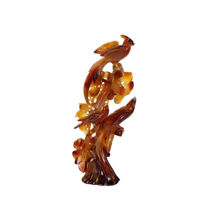 Escultura de cornalina china