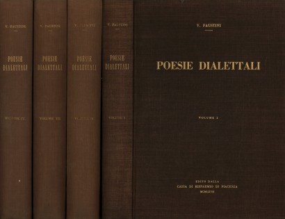 Poesie dialettali (4 Volumi)