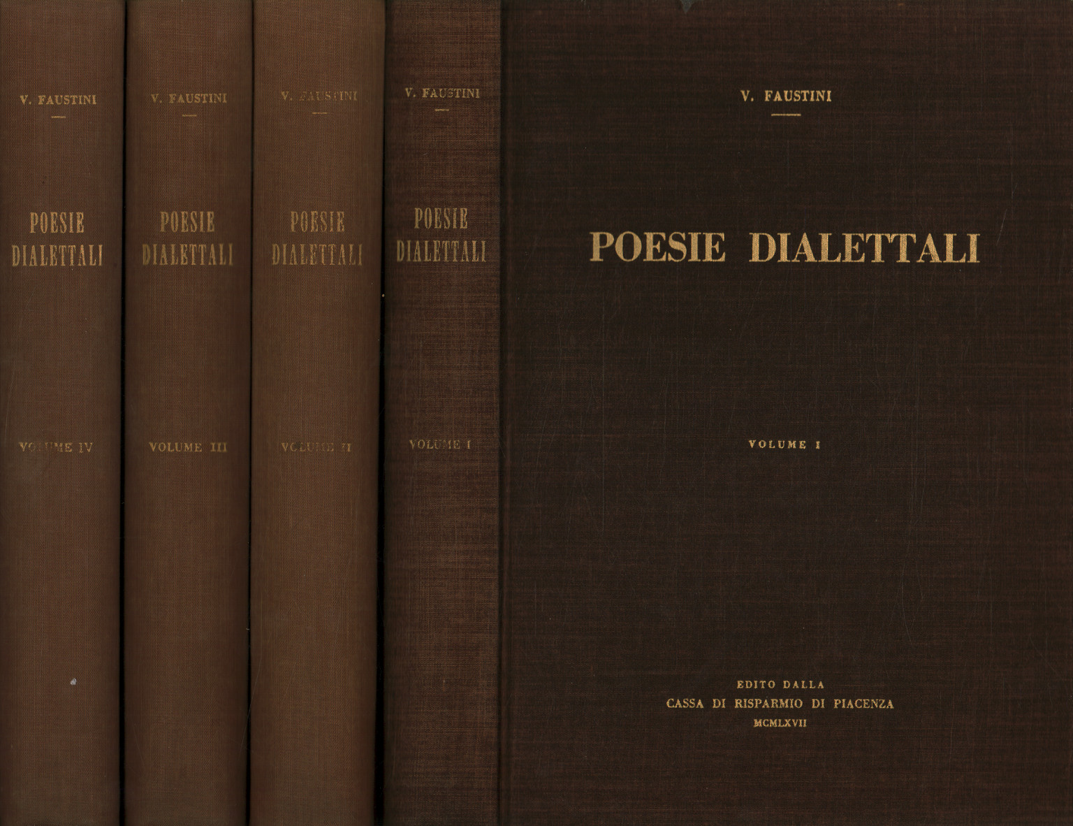 Poèmes dialectaux (4 volumes)