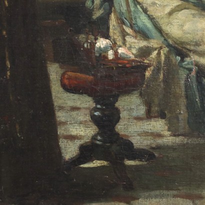 Giulio Sommati von Mombello Öl auf Leinwand Italien 1887
