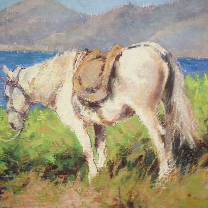 Pintura de Carlo Domenici, Pintura de Carlo Domenici, Cavallino Bianco