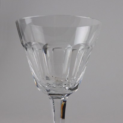 Saint Louis Crystal Glasses France XX Century